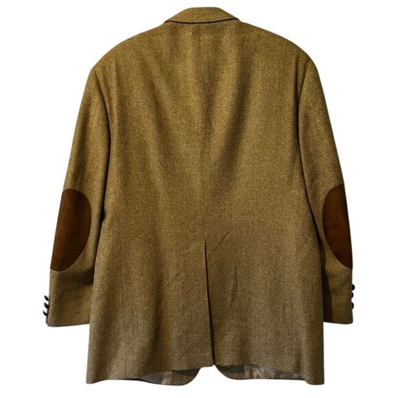 Polo University Club Ralph Lauren Blazer Mens Wool USA Professor‎ Patches Size - Picture 2 of 16